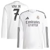 Oficiální Fotbalový Dres s Dlouhý Rukáv Real Madrid Vini JR 7 Domácí 2024-25 pro Muži